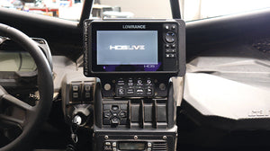 CanAm X3 Elite FS and HDS Live 7" GPS Billet Bracket