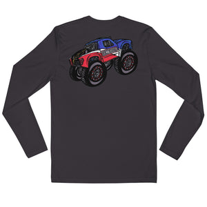 BAJA TRUCK Long Sleeve Fitted Crew