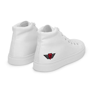 Racer Swag Men’s high top canvas shoes