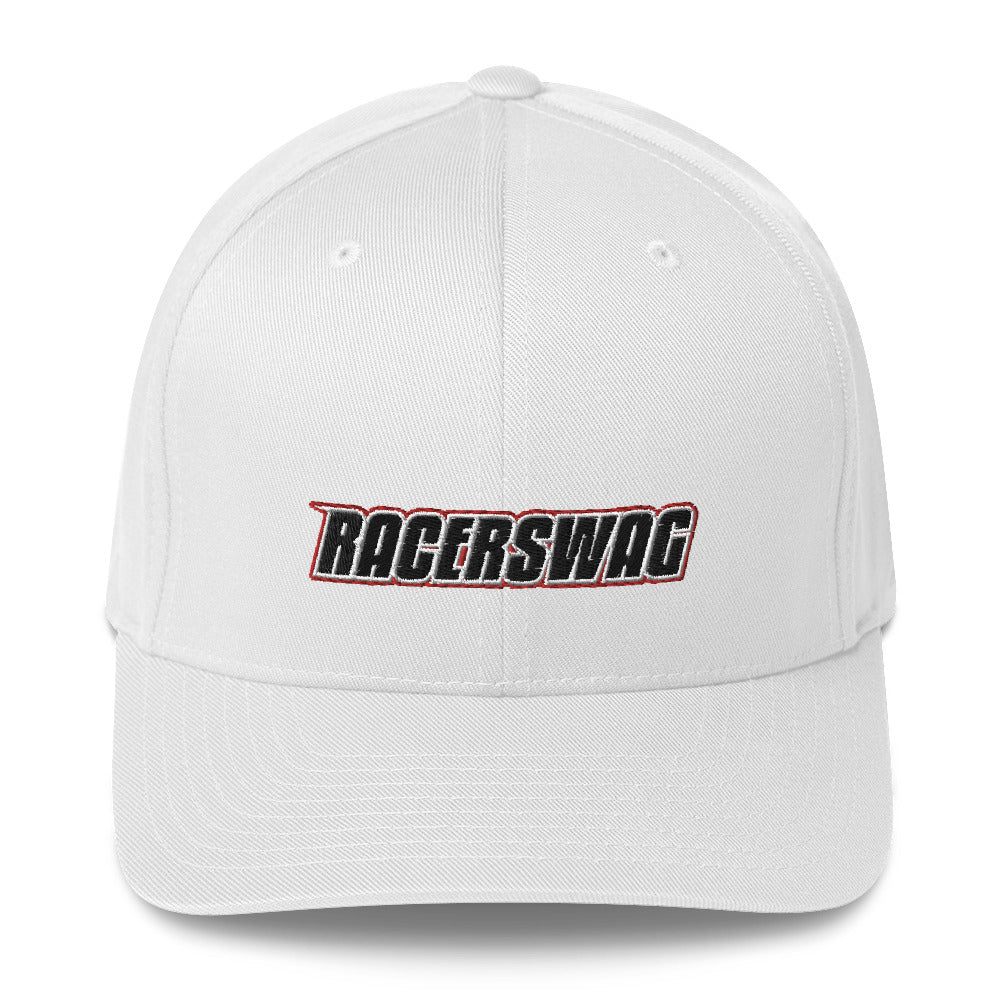 Racer Swag Structured Twill Cap with tail feathers