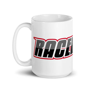 Racer Swag White glossy mug